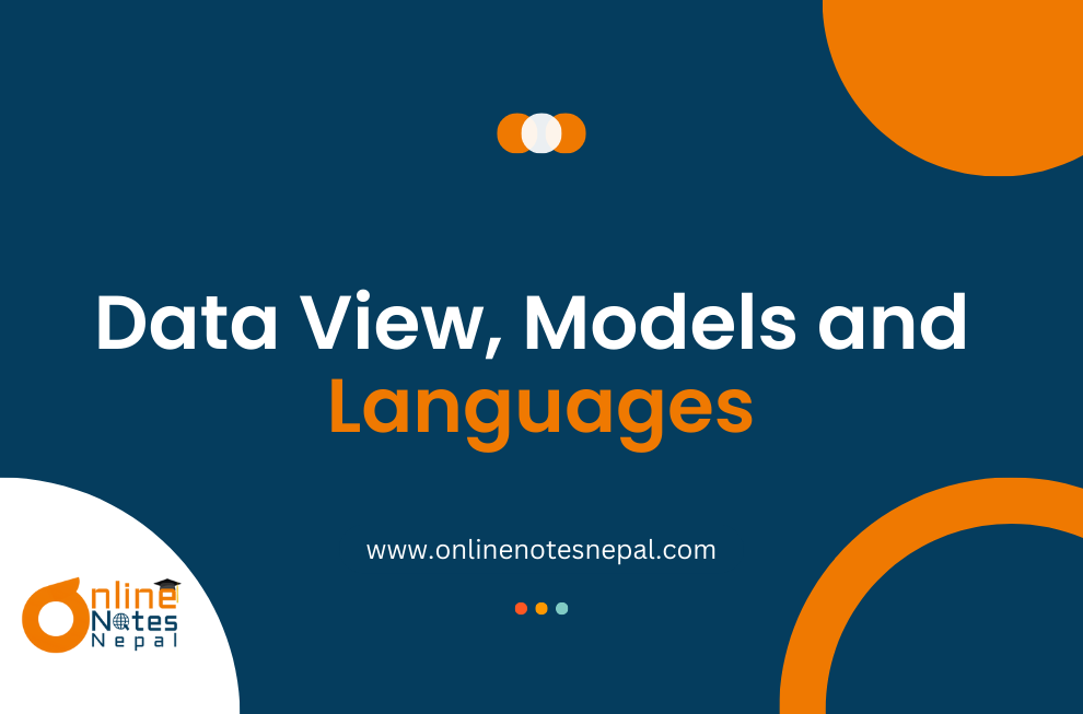 Data View, Models and Languages